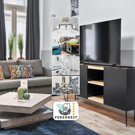Tolles Design, Hochwertig, Vollausstattung, 3 Zimmer, Grosses Bad & Gaeste-Wc, Grosse Kueche, 3 X Smart Tv, 11 Min Zum Hbf Duisburg Exteriör bild